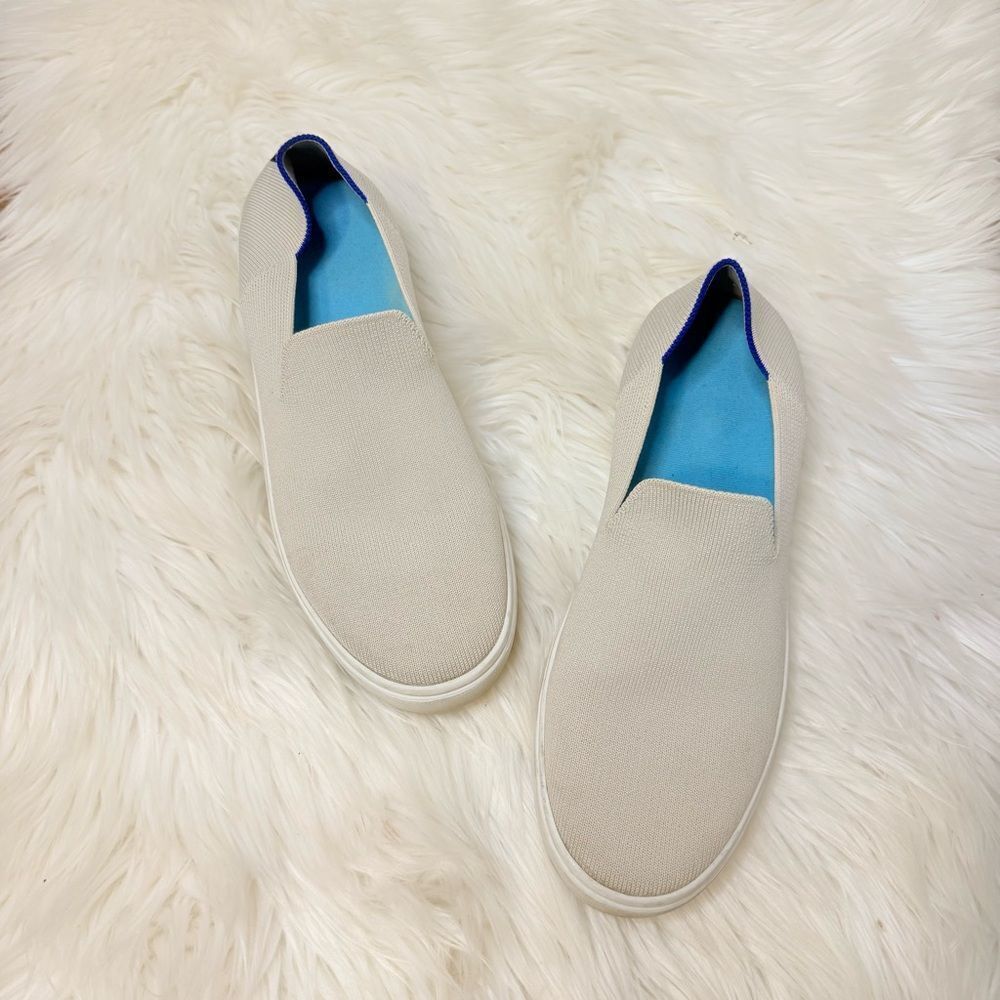 Rothy's‎ Women’s Cream Slip-On Loafers - Size 10
